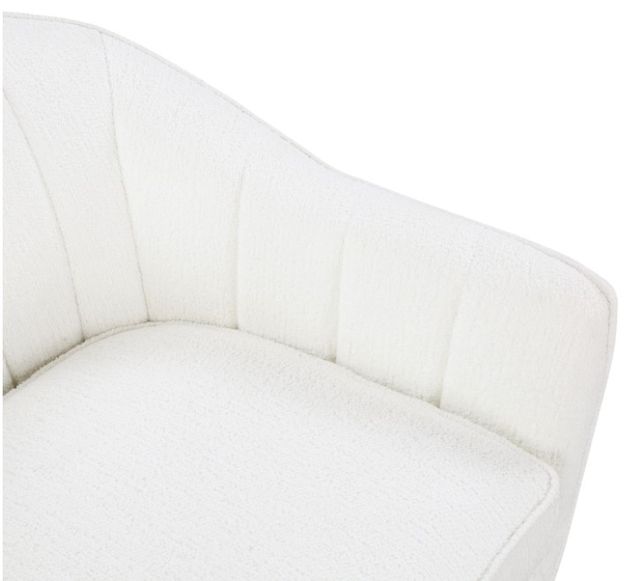 Mazin Furniture Cutler White Accent Chair-3