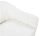 Mazin Furniture Cutler White Accent Chair-3