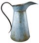 A & B Home Gray Galvanized Iron Pitcher-0