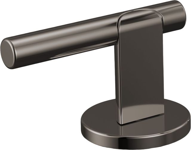 Brizo Roccesco™ Brilliance® Black Onyx Widespread Lavatory Lever Handle Kit-0