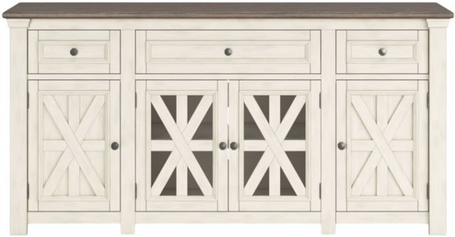 Signature Design by Ashley® Bolanburg White Extra Large TV Stand-1