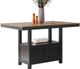 Signature Design by Ashley® Wildenauer 7-Piece Brown/Black Counter Height Dining Table Set-1