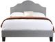 Emerald Home Madison Light Gray Full Upholstered Panel Bed-4