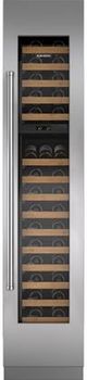 Sub-Zero® 18" Integrated Stainless Steel Wine Storage Door Panel with Pro Handle-1