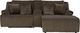 Signature Design by Ashley® Top Tier 3-Piece Chocolate 105" Manual Reclining Right-Arm Facing Sectional Sofa and Chaise-0