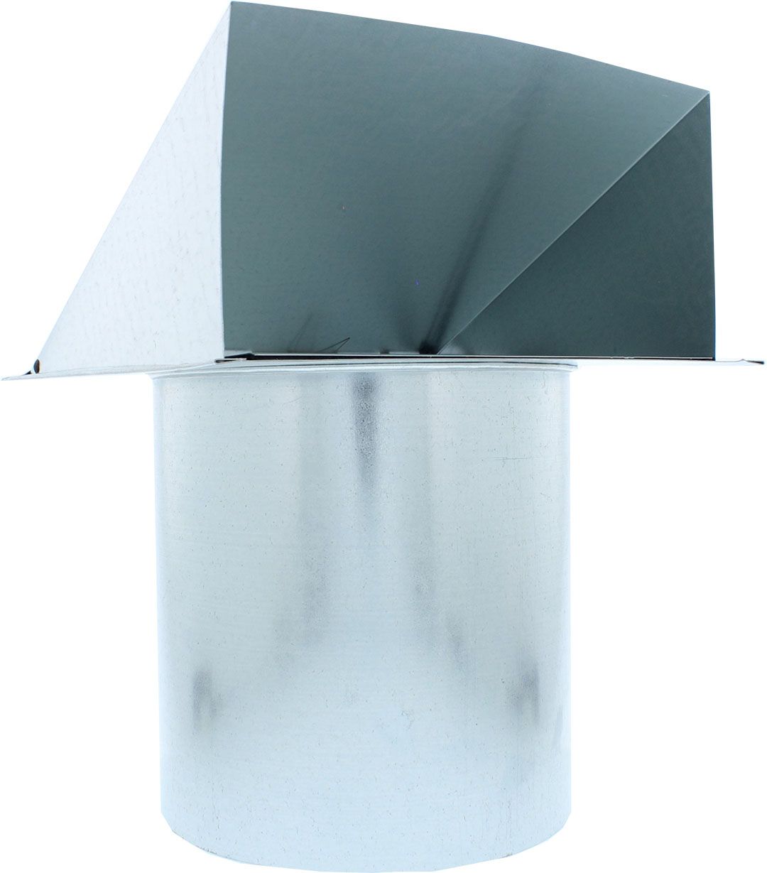 Zephyr 7" Galvanized Round Exhaust Cap with Damper