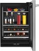 JennAir® NOIR™ 24" Black Right Swing Built-In Wine Cooler-2