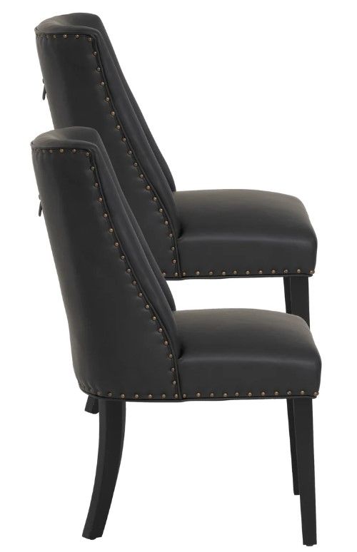 Powell® Auden 2-Piece Black Dining Side Chair Set-4