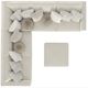 Jackson Furniture Ritzy 6-Piece Bone Modular Sectional with Ottoman-4