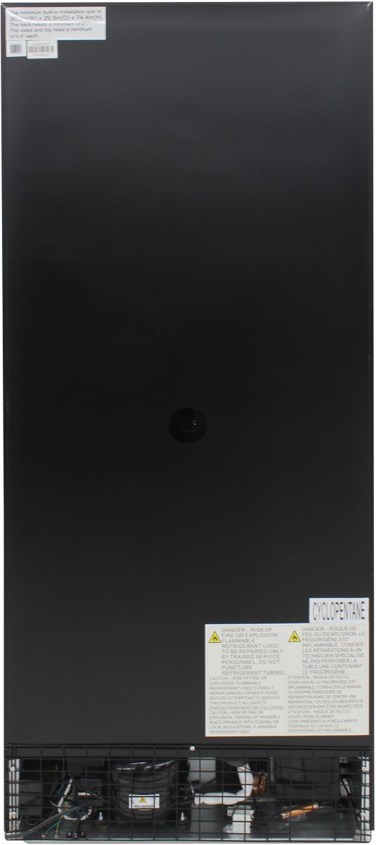 Vinotemp Connoisseur Series 30" Stainless Steel Wine and Beverage Cooler-2