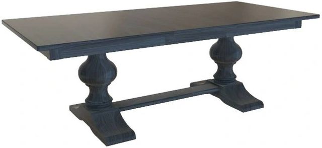 Mavin Customizable 36" Rectangular Extendable Dining Table with 18" Leaf-0