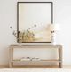 Classic Home Troy Aged Cream Console Table-1