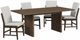 Elements International Brisbane 5-Piece Beige/Brown Dining Set-0