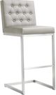 TOV Furniture Helsinki Light Grey Steel Bar Stool-0