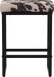 Emerald Home Abilene 2-Piece Cow Hide Print Barstool Set-5