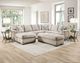 Behold™ Home Bailey 3-Piece Cream Sectional-1
