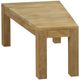 Century® Docklands Beige Wooden Side Table-1