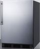 Accucold® by Summit® 24" 5.5 Cu. Ft. Stainless Steel Compact Refrigerator-1