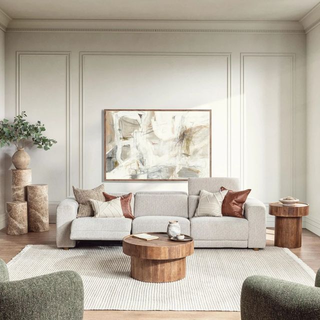 Classic Home Knoxville 3-Piece Beige Power Reclining Sectional Set-1