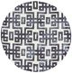Feizy Lorrain Noir 10' Round Rug-0