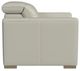 Flexsteel® Aurora Coconut Milk Power Recliner with Power Headrest-3