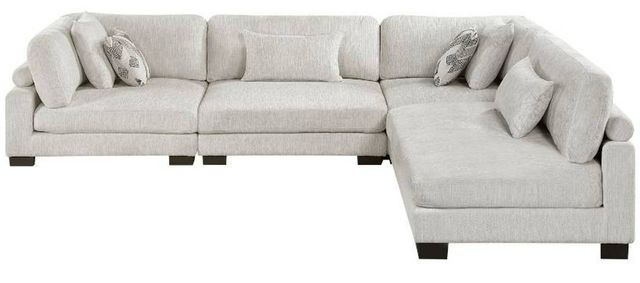 Homelegance® Tinley 4-Piece Beige L-Shape Sectional-2