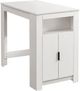 Monarch Specialties Inc. White 48" Counter Height Dining Table with Storage-0
