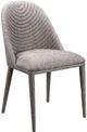 Moe's Home Collection Libby Grey Dining Side Chair-0