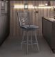 Armen Living Fargo Black 30" Bar Stool-4