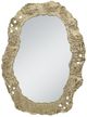 A & B Home Antique Brass Mirror-2