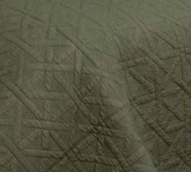 Signature Design by Ashley® Guslea Dark Olive Green Queen Coverlet Set-1