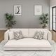 Legends Home Radi Maya Oatmeal Convertible Sofa-1