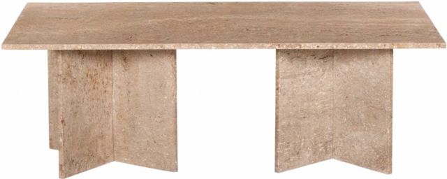 Meridian Furniture Verona Travertine Coffee Table-1