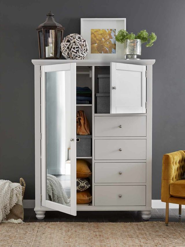aspenhome® Cambridge White Chiffarobe-2