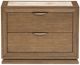Michael Amini® Portrait Sienna Brown 2-Drawer Nightstand-1