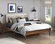 Homelegance® Jasper Chestnut/Light Gray Eastern King Platform Bed-1