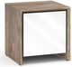 Salamander Designs® Barcelona 217 Subwoofer Enclsoure-Natural Walnut/Gloss White-0