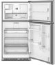 Maytag® 33" 21 Cu. Ft. Fingerprint Resistant Stainless Finish Top Freezer Refrigerator with Ice Maker-1