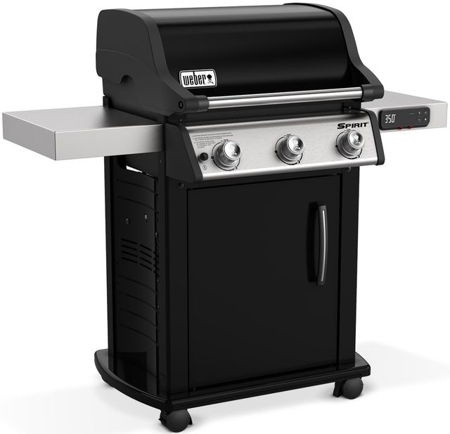 Weber® Spirit 50" Black Liquid Propane Freestanding Grill-1