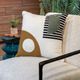 Signature Design by Ashley® Longsum 4-Piece Black/Honey/White Throw Pillow Set-3
