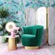 TOV Furniture Noah Green Swivel Chair-3