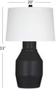 Bassett Mirror Lowndes Black Table Lamp-3