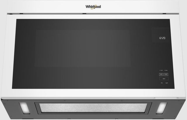 Whirlpool 30" 1.1 Cu. Ft. White Over the Range Microwave-2