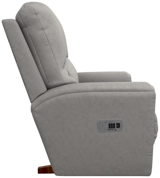 La-Z-Boy® Cassian Powder Power Rocking Recliner with Headrest-3