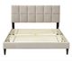 Bernards Evelyn Beige King Panel Bed with USB Port-1