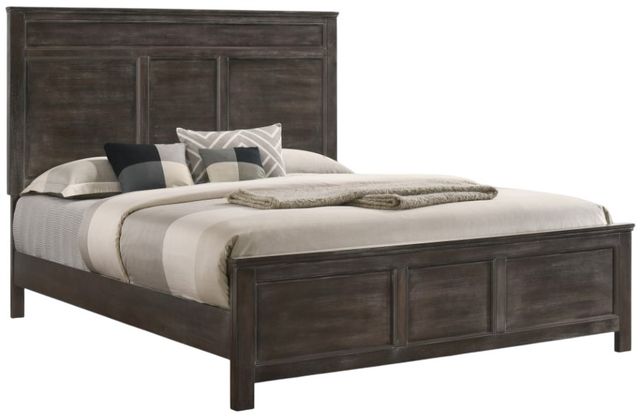 New Classic® Home Furnishings Andover 4-Piece Nutmeg King Bedroom Set-2