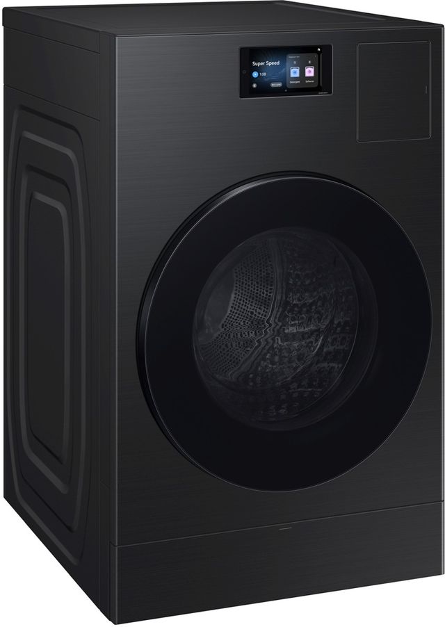 Samsung Bespoke 5.3 Cu. Ft. Brushed Black AI Washer Dryer Combo-2