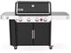 Weber® Genesis S-435 4-Burner Black Freestanding Liquid Propane Grill-0