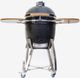 Coyote® Asado 22" Black Freestanding Charcoal Smoker-3