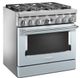 KitchenAid® 36" Misty Blue Pro Style Dual Fuel Range-2